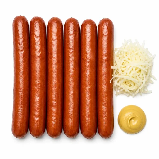 Frankfurter sausages