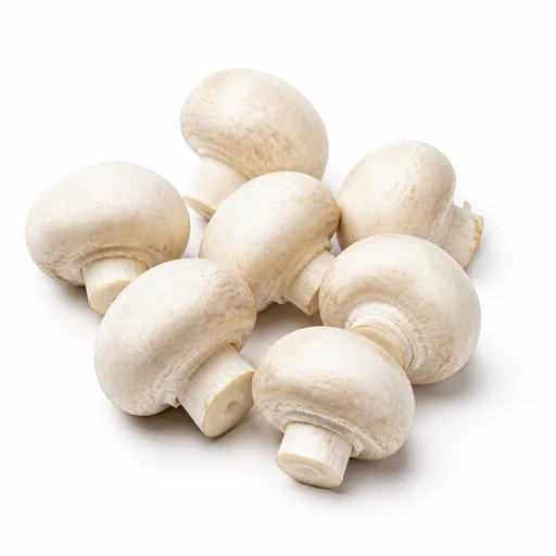 Fresh button mushrooms