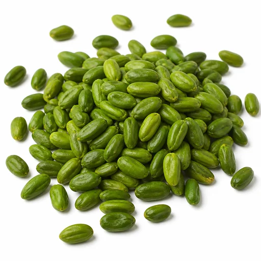 Green pistachios