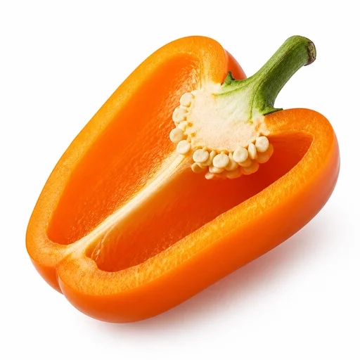Orange sweet pepper