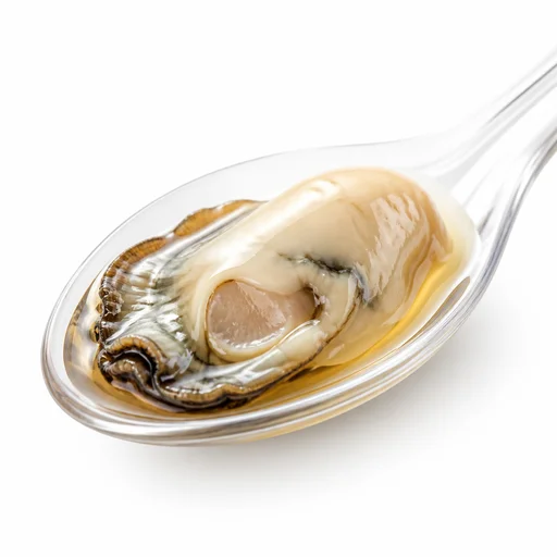 Canned oysters