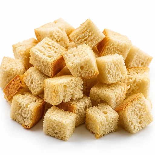 Stale white bread