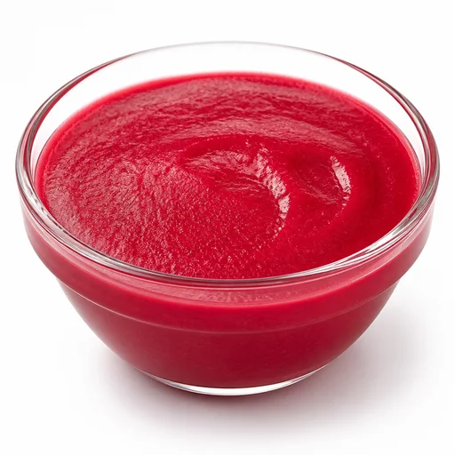 Raspberry puree