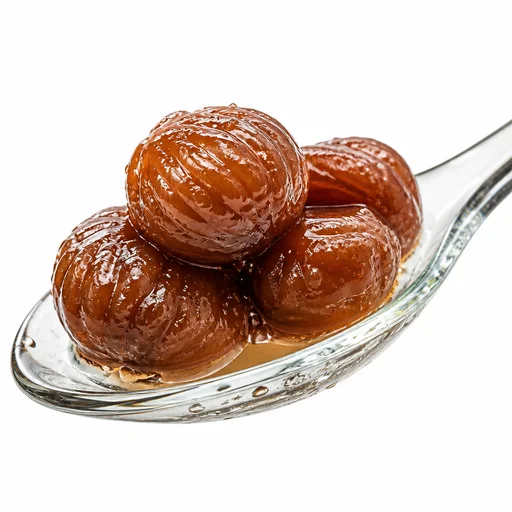 Marrons glaces (candied chestnuts)
