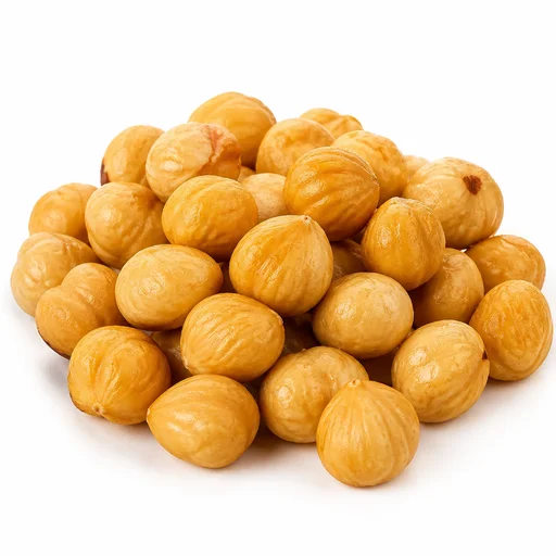 Roasted hazelnuts