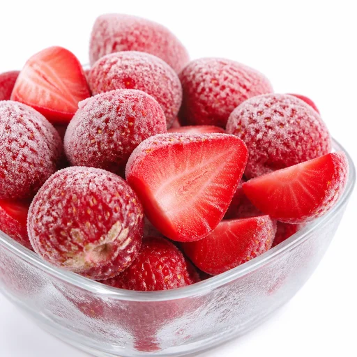 Frozen strawberries