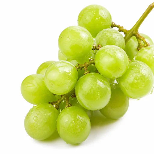 Seedless green grapes