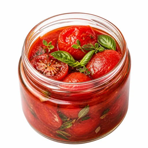 Canned tomatoes with Italian herbs