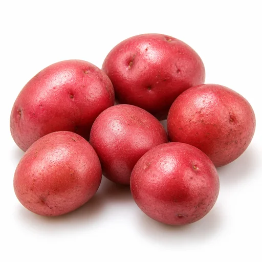Молодой красный картофель