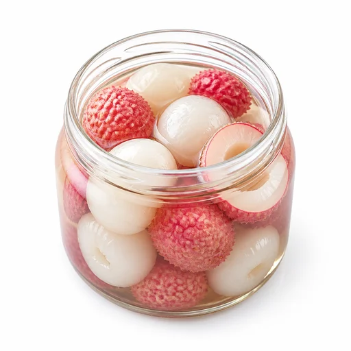 Canned lychees