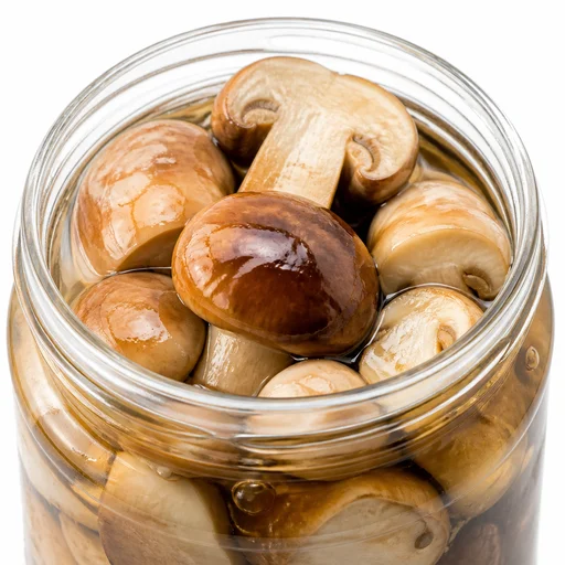 Pickled porcini mushrooms
