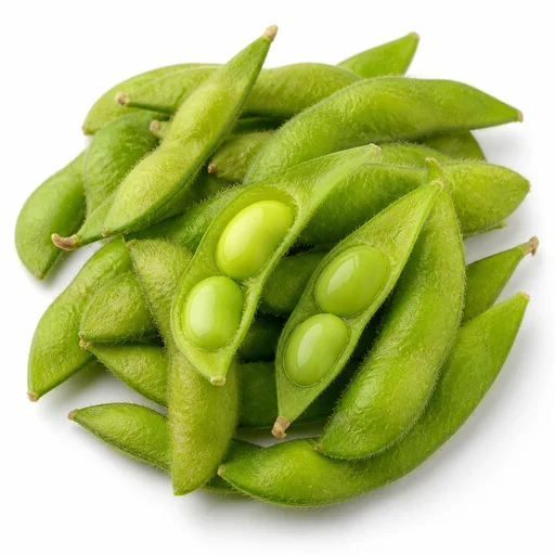 Edamame (green soybeans)