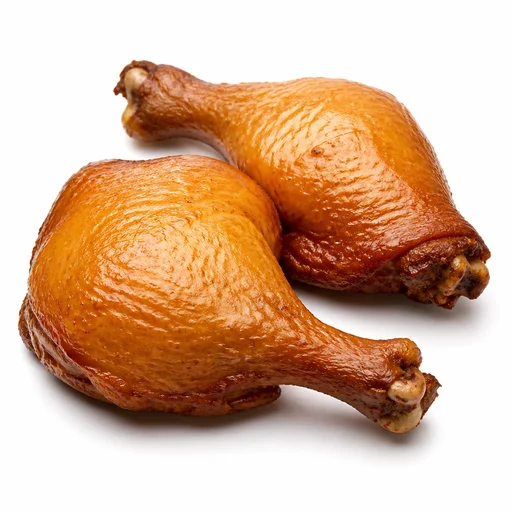 Куриные копчёные окорочка