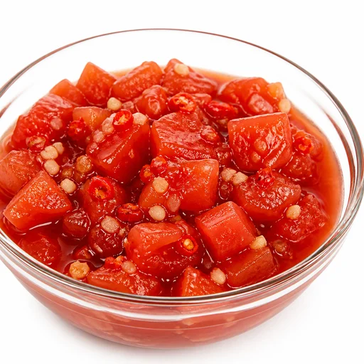 Canned diced tomatoes with chili