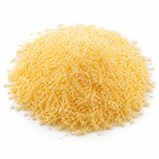 Grated hard cheese