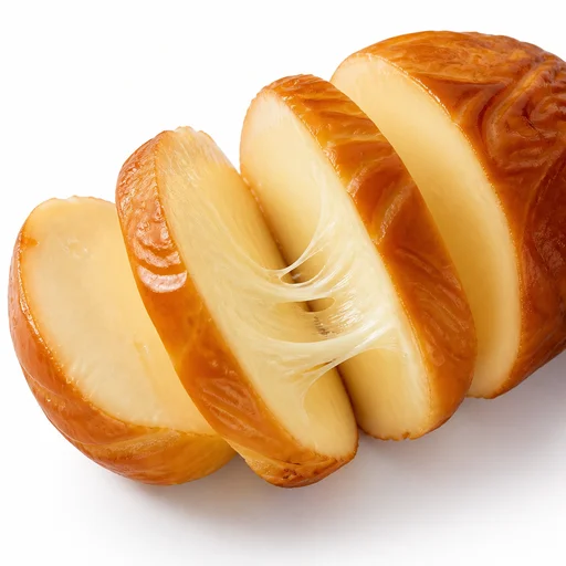 Smoked suluguni cheese