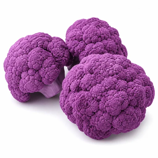 Purple cauliflower