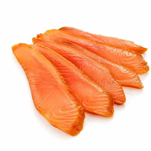 Hot-smoked salmon
