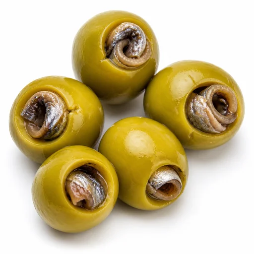Anchovy-stuffed olives