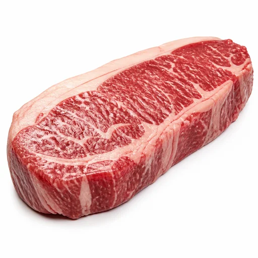 Striploin (New York strip) steak
