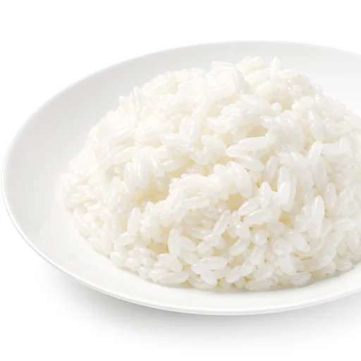 Отварной круглозёрный рис