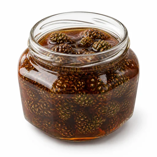 Pine cone jam