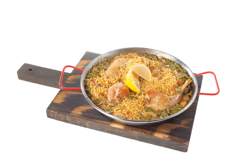 Paella dish