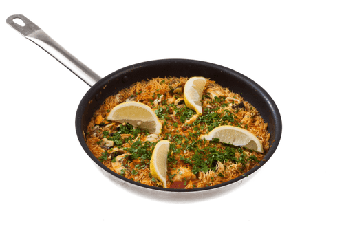 Paella dish